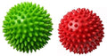 Pack de 2 Pelotas de Masaje Espinosas Therapist's Choice®, Combo Duro y Suave, Reflexología de Estrés, Set de Pelotas Sensoriales - imagen 1