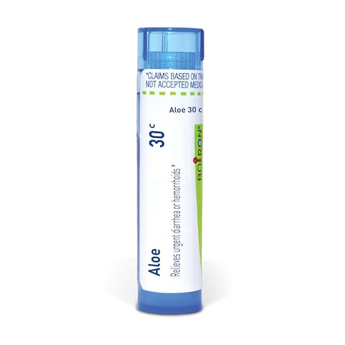 Boiron Aloe 30C para Diarrea Urgente o Hemorroides - 80 Gránulos - imagen 2