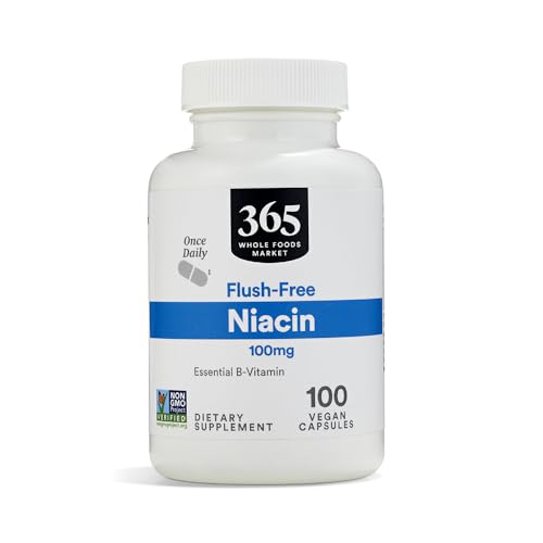 Niacina 100 mg, 100 tabletas - 365 by Whole Foods Market - imagen 3