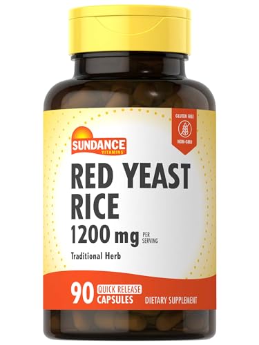 Sundance Arroz Rojo de Levadura 1200mg Cápsulas | Suplemento Herbal Tradicional | Fórmula Sin OGM y Libre de Gluten - imagen 6
