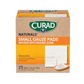 Compresas de Gasa Curad SoothePlus con Bicarbonato, 2 x 2, 25 piezas (Paquete de 1) - imagen 1