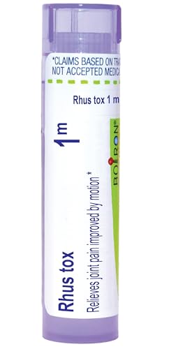 Boiron Rhus Toxicodendron 1M para el Dolor Articular Mejorado por el Movimiento - 80 Gránulos - imagen 1