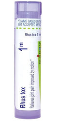 Boiron Rhus Toxicodendron 1M para el Dolor Articular Mejorado por el Movimiento - 80 Gránulos - imagen 1