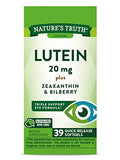 Luteína y Zeaxantina de Nature's Truth | 20 mg | 39 Softgels | con Arándano | Suplemento No Transgénico y Libre de Gluten - imagen 1