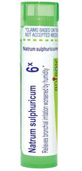 Boiron Natrum Sulphuricum 6X para Irritación Bronquial Agravada por la Humedad - 80 Gránulos - imagen 1