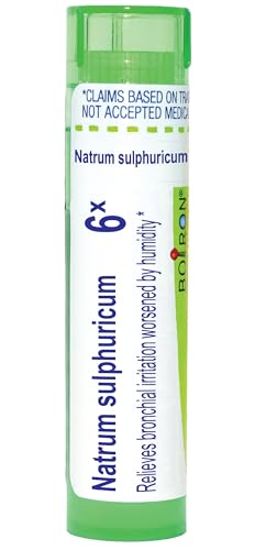 Boiron Natrum Sulphuricum 6X para Irritación Bronquial Agravada por la Humedad - 80 Gránulos - imagen 6