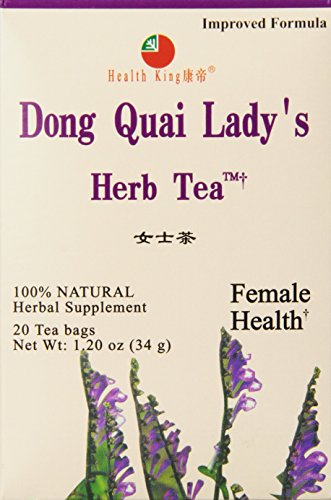 Té de hierbas para mujeres Dong Quai de Health King, 20 bolsas - imagen 1