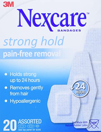 Curitas Nexcare para Piel Sensible, Remoción Sin Dolor, Tamaños Variados, 20 Piezas – Fijación Fuerte, Suelta Suave para Piel Delicada - imagen 5