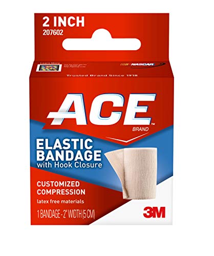 Venda de Venda Elástica Ace con Cierre de Gancho, No Estéril, Libre de Látex, 2 in x 4.2 ft, 1 Cuenta, 1 Paquete - imagen 2