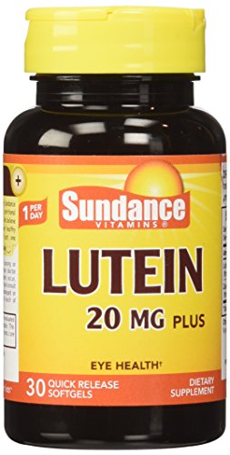 Sundance Luteína 20mg | 30 Softgels | con Zeaxantina | Suplemento No GMO y Libre de Gluten - imagen 1