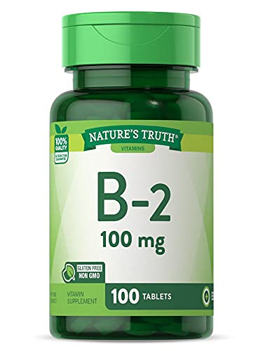 Vitamina B2 de Nature's Truth | 100mg | 100 Cápsulas | Suplemento Libre de OGM y Gluten | Riboflavina - imagen 5