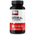 Suplementos de Luteína y Zeaxantina Force Factor, Vitaminas para los Ojos con 20mg de Luteína, Salud Visual para Adultos, Vegano, 60 Cápsulas - imagen 1
