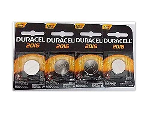 Batería de Litio Duracell DL2016 CR2016 DL2016B de 3 Voltios Tipo Moneda - Paquete de 4 para Dispositivos de Seguridad - imagen 2