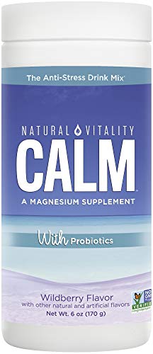Natural Vitality Calmful Gut - Probióticos y Enzimas para un Intestino Saludable - Sabor Berry Silvestre, 6 oz - imagen 4