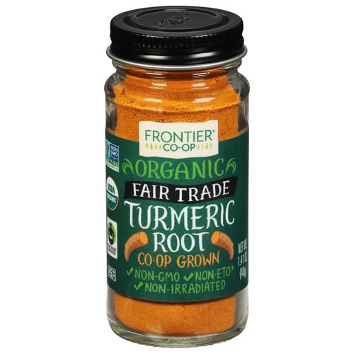 Cúrcuma en Polvo Frontier Co-op, Tarro de 1.41 Onzas, Certificada Orgánica Regenerativa - imagen 4