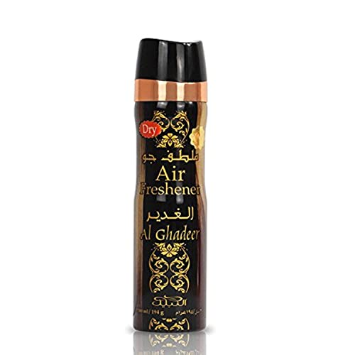 Ambientador Al Ghadeer 300ML | Colección Heritage | Spray Oriental-Maderado con Notas de Almizcle Blanco, Ámbar, Musgo de Roble, Vetiver, Cuero, - imagen 3