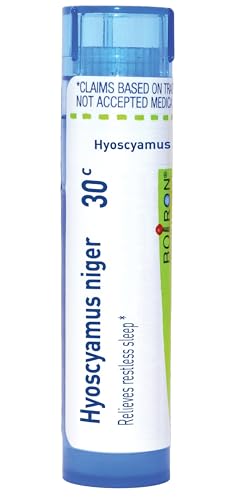Boiron Hyoscyamus Niger 30C Medicina Homeopática para Sueño Inquieto - 80 Gránulos - imagen 1