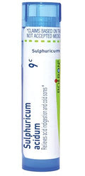 Boiron Sulphuricum Acidum 9C para Indigestión Ácida y Herpes Labial - 80 Gránulos - imagen 1