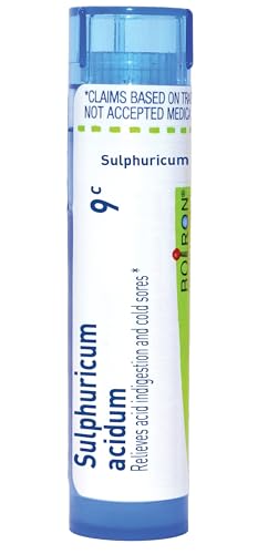 Boiron Sulphuricum Acidum 9C para Indigestión Ácida y Herpes Labial - 80 Gránulos - imagen 6