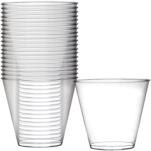 Vasos desechables de plástico Blue Sky - 5 oz | Paquete de 20 - Ideales para bebidas y eventos - imagen 3