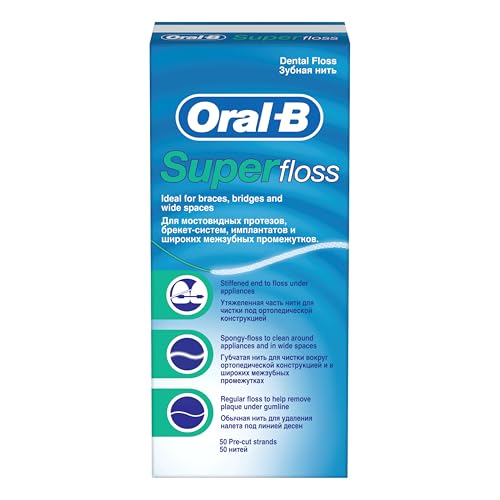 Hilo Dental Oral B Super Cortes Pre-Cortados 50m - imagen 4
