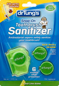 Tapa de Cepillo de Dientes Dr. Tung's Snap-On 2 Piezas - Funda de Cabezal, Estuche de Viaje, Protección de 60 Días, Incluye 4 Discos Desodorantes - - imagen 1