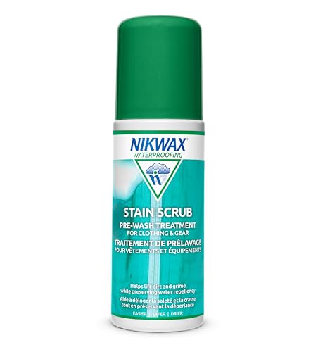 Nikwax Stain Scrub, Tratamiento Prelavado para Ropa de Exterior, Elimina Manchas Difíciles en Chaquetas Aislantes, Gore-Tex y Equipos Impermeables - imagen 2
