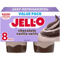 Pudín Listo para Comer Jell-O Original Sabor Chocolate y Vainilla en Tazas, Paquete Económico de 8 Tazas - imagen 1