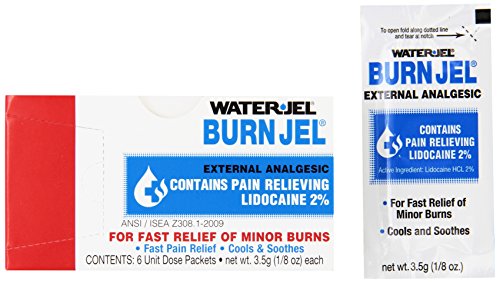 Gel para Quemaduras Water-Jel 2421, Dosis Individual de 3.5 gm, Paquete de 6 - imagen 4