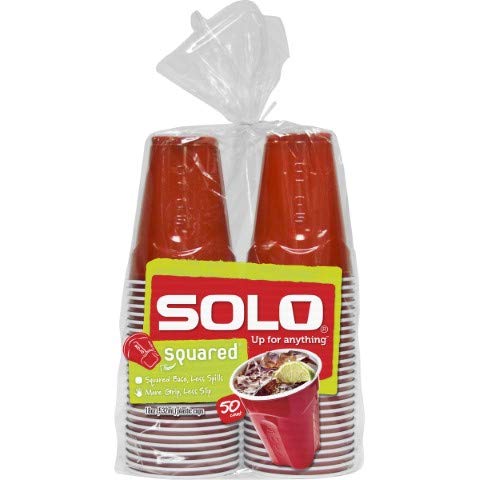 Vasos de Plástico Coloridos Solo de 18 Onzas, Paquete de 50 unidades - imagen 2
