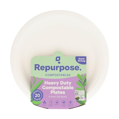 Platos Ecológicos para Cena Repurpose de 9, Paquete de 20 unidades - imagen 2