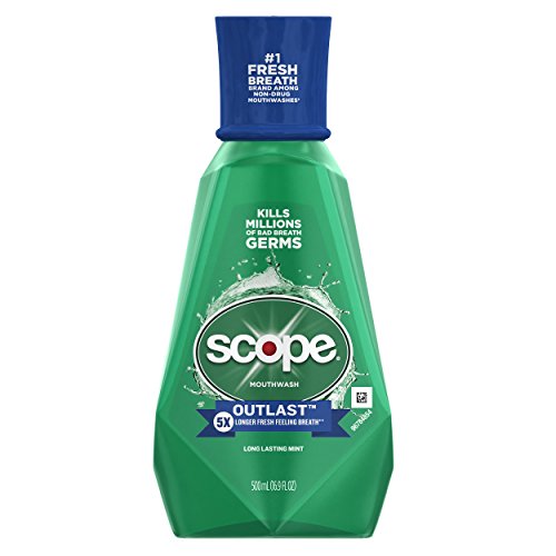 Enjuague Bucal Scope Outlast - 500 ml - Menta de Larga Duración - imagen 1
