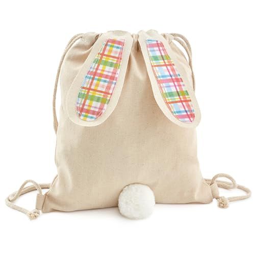 Bolsa de Regalo Reutilizable Hallmark con Dibujo de Conejo de Pascua (Cuadro Primavera) para la Búsqueda de Huevos de Pascua - imagen 4