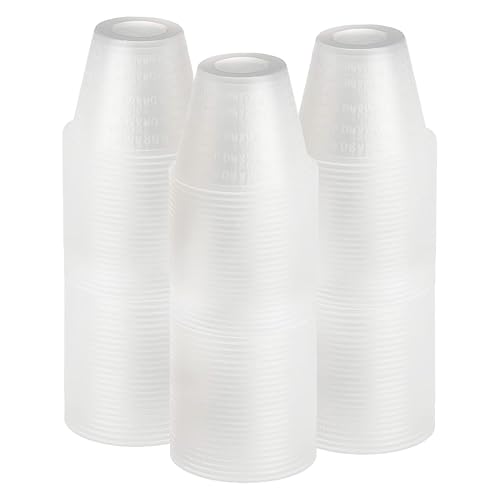 Copa de Plástico Graduada Desechable Perfect Stix de 1 oz - 300 Piezas para Medicamentos, Mezcla de Resina y Enjuague Bucal - imagen 1
