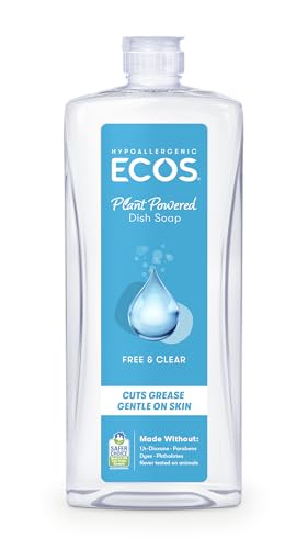 Detergente ECOS Dishmate, Libre de Fragancia y Colorantes, 25 Fl Oz - Productos Ecológicos - imagen 3