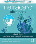 Natracare, Toallas Ultra Super con Alas, Paquete de 12 Unidades - imagen 1