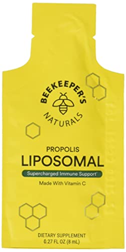 Beekeepers Naturals Propolis Liposomal con Vitamina C, 0.27 oz, Individual - imagen 6