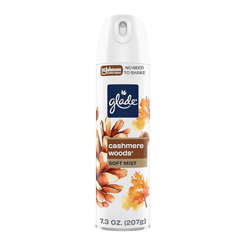 Aerosol Ambientador Glade Soft Mist, Combate Olores, Madera de Cachemira, 7.3 oz, 1 pieza - imagen 4