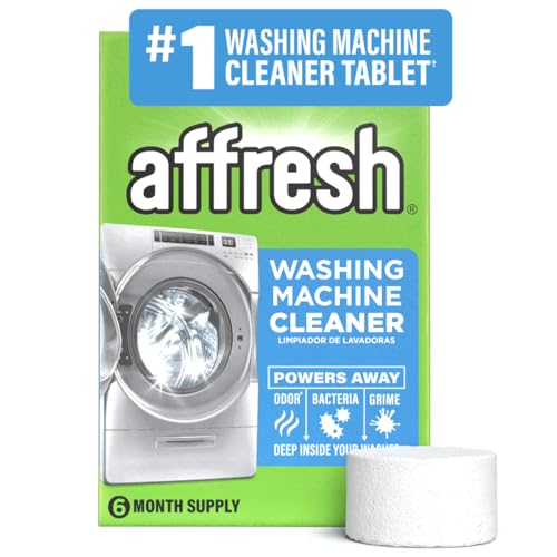Limpiador para Lavadora Affresh, Elimina Olores y Bacterias, 6 Tabletas de Liberación Prolongada, Suministro para 6 Meses - imagen 6