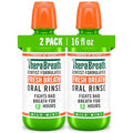 Enjuague Bucal TheraBreath para Aliento Fresco, Sabor Menta Suave, Sin Alcohol, 16 Fl Oz (Paquete de 2) - imagen 1