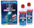 Solución Limpiadora y Desinfectante para Lentes de Contacto CLEAR CARE PLUS (12 oz, Paquete de 2), Matriz de Hidratación HydraGlyde, Sin - imagen 1