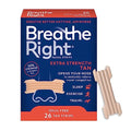 Tiras Nasales Breathe Right, Extra Fuerte, 26 piezas, Alivio de Congestión Nasal Sin Medicamentos, Mejora la Respiración y Reduce Ronquidos - imagen 1