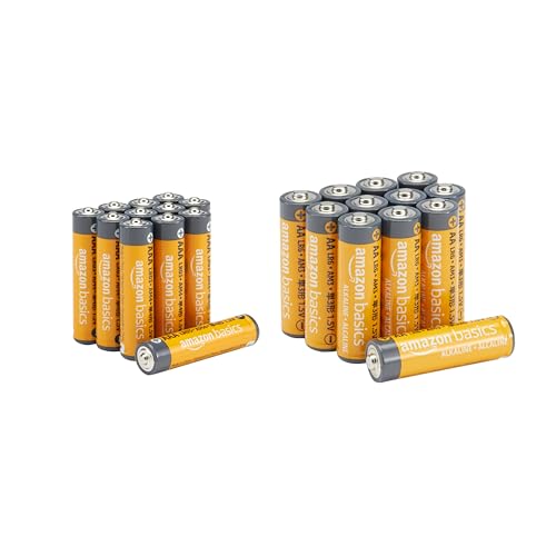 Paquete Económico de Baterías Alcalinas Basics de 24 Piezas, 12 AA y 12 AAA de Alto Rendimiento para Almacenamiento - imagen 3