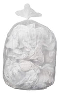 Bolsas de Basura Basics de 55 Galones, Resistente, a Prueba de Fugas, Sin Fragancia, Transparentes, Paquete de 50 (Antes marca Commercial) - imagen 1