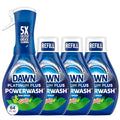 Kit de Inicio Dawn Powerwash Gain Original con 3 Recargas de Jabón para Platos, 64 Fl Oz Total (16 fl oz/botella) - imagen 1