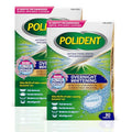 Tabletas Limpiadoras Antibacterianas Polident para Prótesis Dentales, Blanqueamiento Nocturno, 90 Piezas (Paquete de 2) - imagen 1