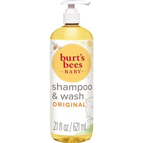 Champú y Jabón para Bebé Burt's Bees, Sin Lagrimas, Cuidado Infantil, Original, 21 Onzas (El empaque puede variar) - imagen 5