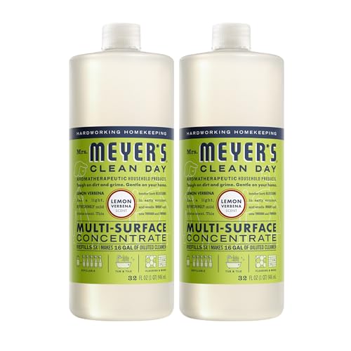 MRS. MEYER'S CLEAN DAY Concentrado Multiusos Diario, Aroma de Verbena de Limón, 32 Oz - Paquete de 2 Botellas - imagen 5