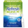 Gotas Lubricantes para Ojos Refresh Relieva PF para Ojos Secos, Sin Conservadores, 0.01 Fl Oz, 30 Contenedores de Uso Único - imagen 1