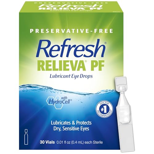 Gotas Lubricantes para Ojos Refresh Relieva PF para Ojos Secos, Sin Conservadores, 0.01 Fl Oz, 30 Contenedores de Uso Único - imagen 2